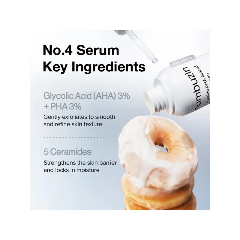 Numbuzin 4 Ceramide Aha Glazed Skin Prep Serum Todo Tipo