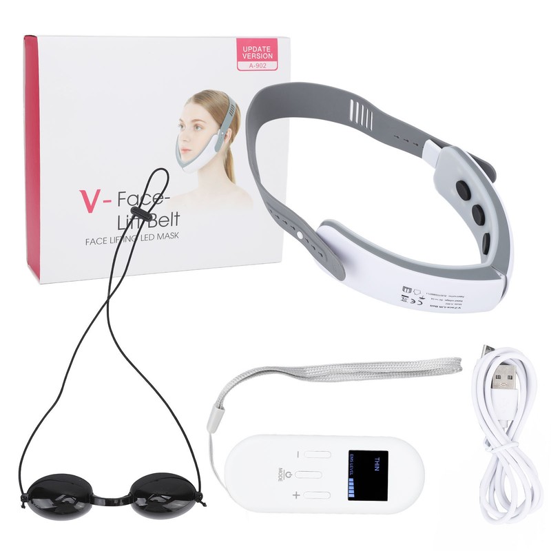 Facial Slimming Machine Red Blue Light 5 Gears High Frequency