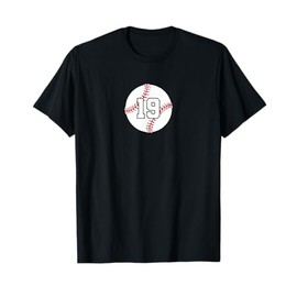 Baseball Number #19 T-Shirt