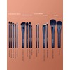 Makeup Brushes - Set of 15 Essential Professional Cosmetic Brushes