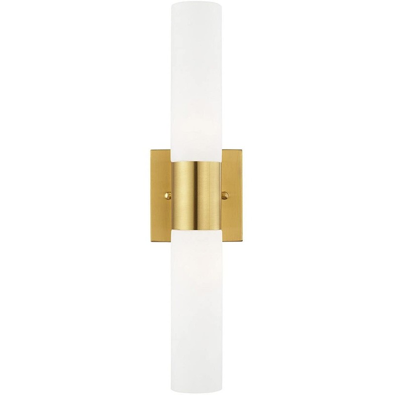 Livex Lighting 2 Lt Satin Brass ADA Bath Vanity