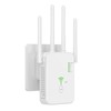 FEISEDY 1200Mbps Extensor de Señal WiFi, 2.4G 300Mbps/5G 876Mbps Inalámbrico