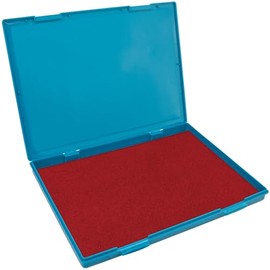 MaxMark Extra Large Crimson Red Ink Stamp Pad - 8.25" x 11.5" - Industrial Felt Pad - Crimson Red Color