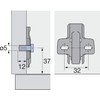 Hettich Hinge Soft Closing SENSYS 8645I TH 52/Furniture – Hinge