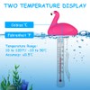 OFFCUP Floating Pool Thermometer, Floating Water Thermometer, Water Temperature Thermometer