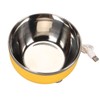 450ML Pet Heated Bowl Stainless Steel Water Heating Bowl USB