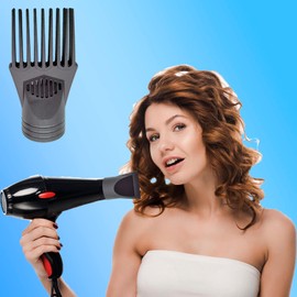 YingEnter secador de pelo difusor de boquilla de secador de pelo de plástico profesional, con concentrador de accesorios de peinado de boquilla de 1,77 pulgadas / 45 mm de diámetro, tipo B
