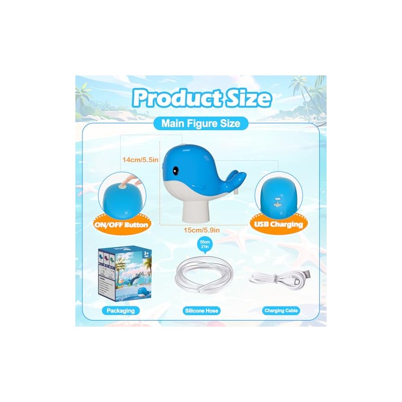 Water Table Pump - Whale Rechargeable Water Pump for Water