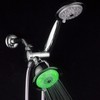 Luminex by PowerSpa 7-Color 24-Setting LED Shower Head Combo with