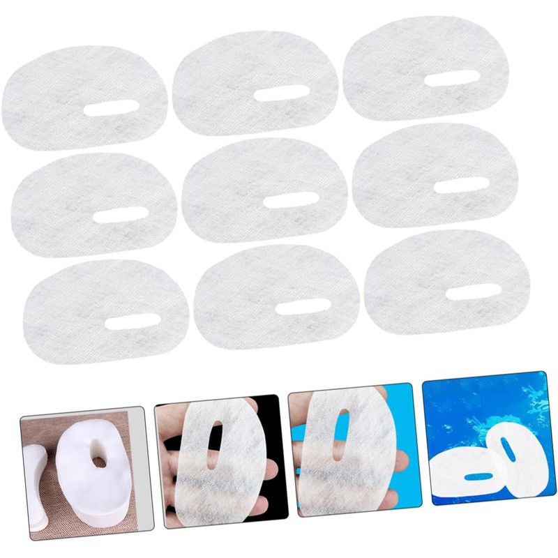 50hojas Máscaras De Desechables Para Cuidado Hidratantes Para Ojeras Maquillaje
