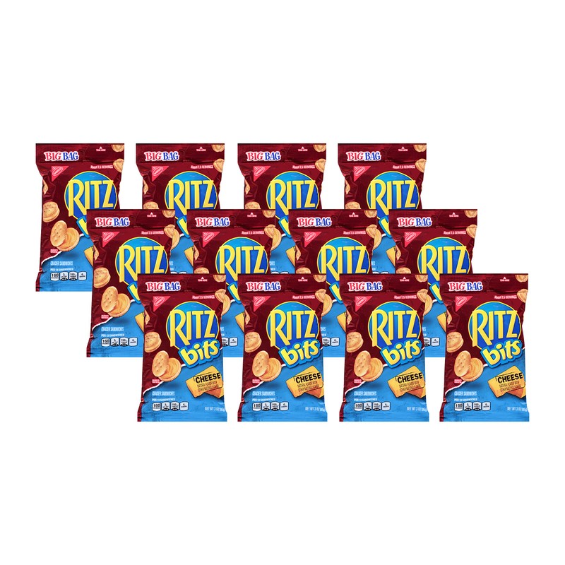 Ritz Bits Cheese Cracker Sandwiches - Big Bag, 3 Ounce