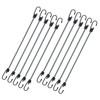 Keeper - 18” Vinyl Coated Bungee Cord, 10 Pack -