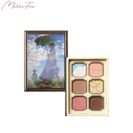 MILLEFEE Van Gogh's Painting Eyeshadow Palette 6g*6colors, Shade:10 Roses