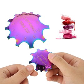 Nail Art Stencil, Stainless Steel Easy French Milk Cutting Cutting Manicure Tool