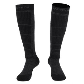 TaoTech Socks, Acrylic Fiber, Snowboarding, Skiing, Thick, Compression, Cold Protection, Breathable, Antibacterial, Odor Resistant, Sweat Absorbent, Quick Drying, Men's, Women's, Unisex, black, navy,