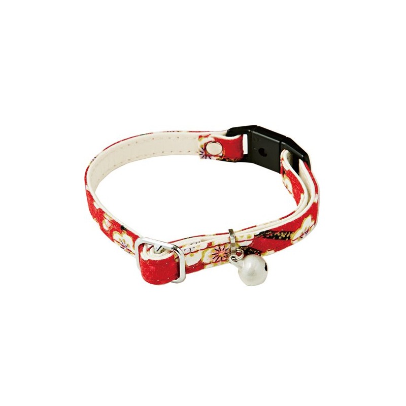 アドメイト (ADD. MATE) にゃんごころ 猫首輪 うめ 赤