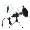 Ausla USB Condenser Microphone with Tripod Stand for Computer, Studio