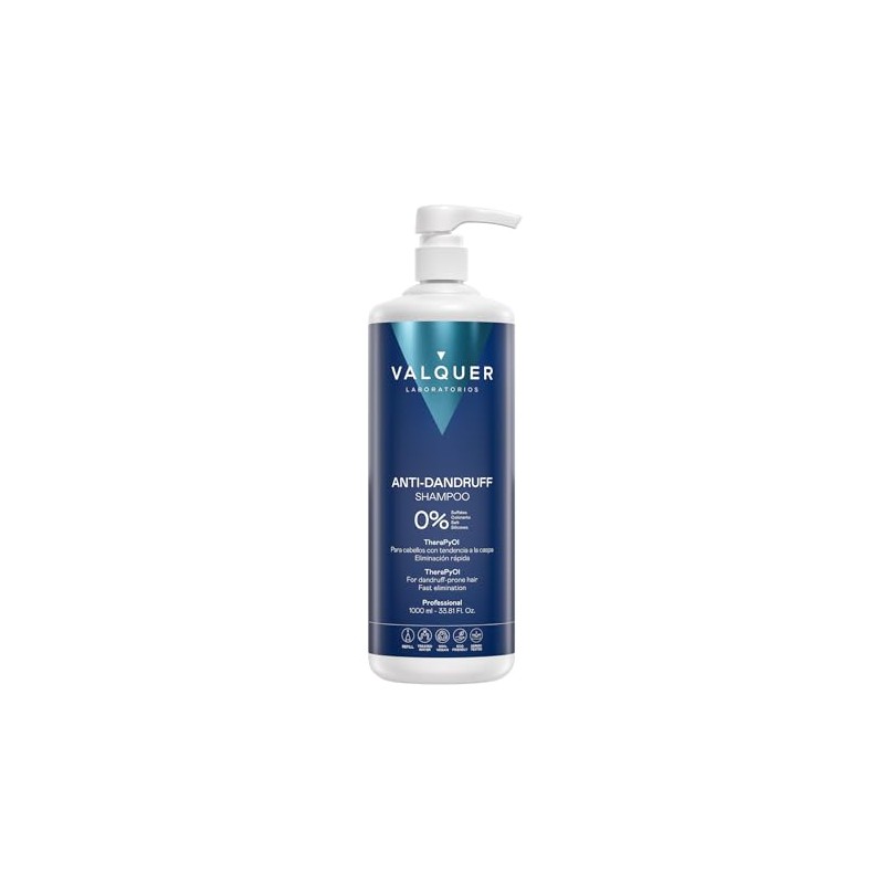 Valquer Shampoo Anticaspa Zero% 1000 ml
