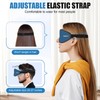 WellSync Sleep Eye Mask for Men Women,Zero Pressure 3D Blackout