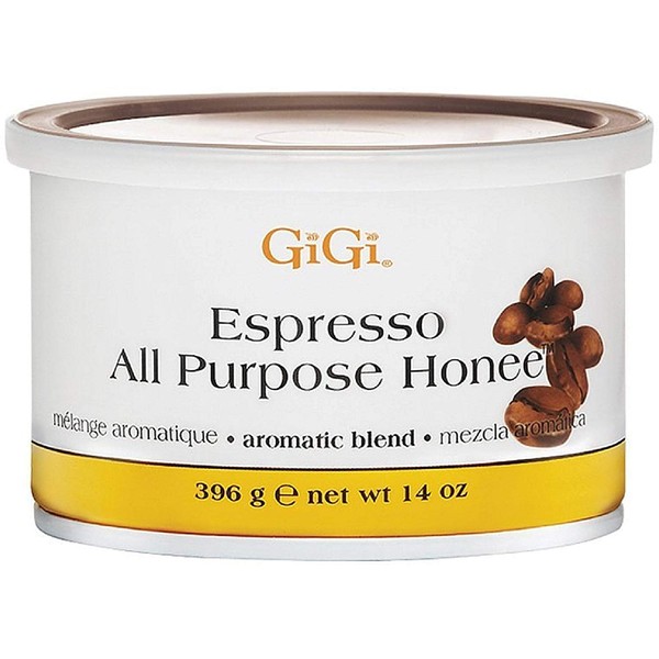 GiGi Espresso All Purpose Honee Wax 14 oz (Pack of 5)