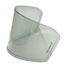 MIYUI JAPAN Universal Motorcycle Helmet Shield Anti-Fog Film UV400 Polarized Gray Color Visor Lens Insert Anti Fog 9.7cm x 25.5cm
