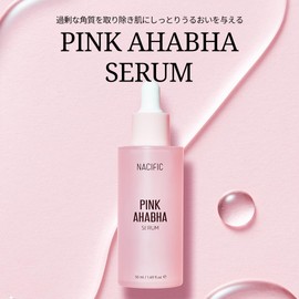 NACIFIC Pink Ajabaha Serum, 1.7 fl oz (50 ml), Daily Care, Skin Care, Home Care, AHA, BHA, High Hydration, Dry Skin, Keratin Care, Pink Serum