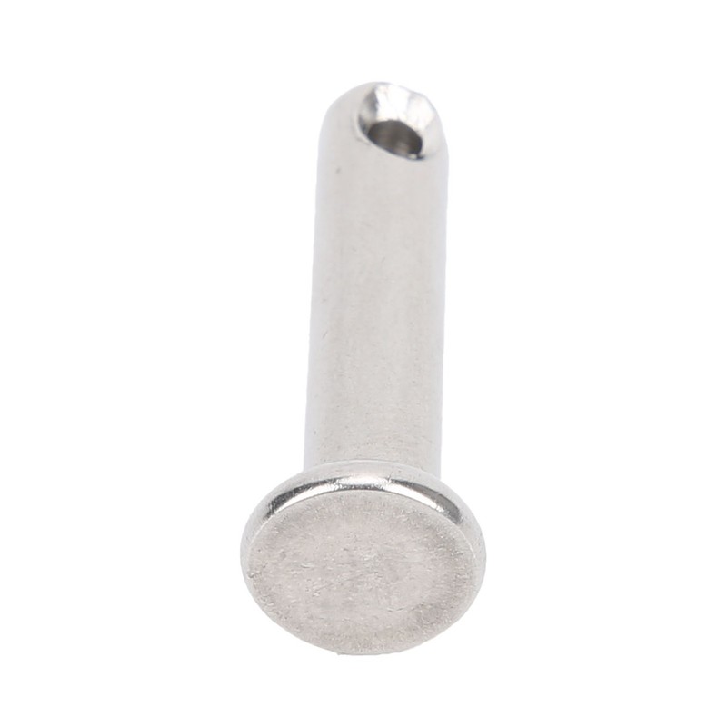 50Pcs Round Clevis Pins Flat Head 304 Stainless Steel Locating