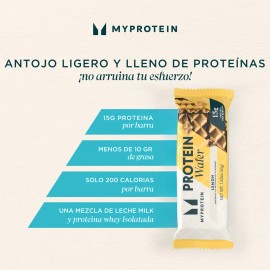 Myprotein Wafers Pack De 10 Barras De Proteina Sabor Limon