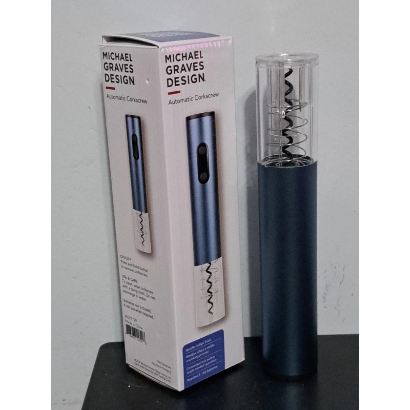 Michael Graves New Michael Graves Design Automatic Corkscrew battery operated