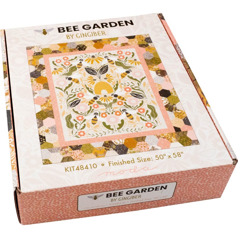 Gingiber Bee Garden Quilt Kit Moda Fabrics KIT48410