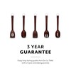 Sur La Table, Set of 5 Wooden Utensils, Solid Turner/Solid
