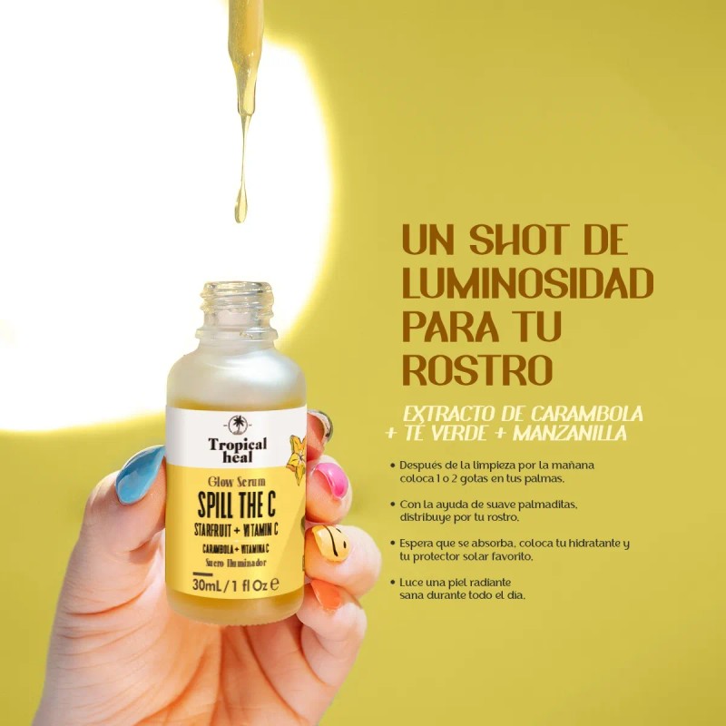 Serum Facial Vitaminac Spill The C Tropical Heal Tipo De