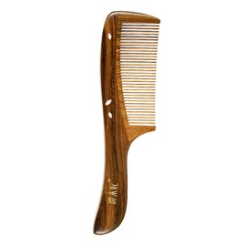 TAN MUJIANG Hair Comb for Women Natural Wood Antistatic Scalp Massage Spring 1pc