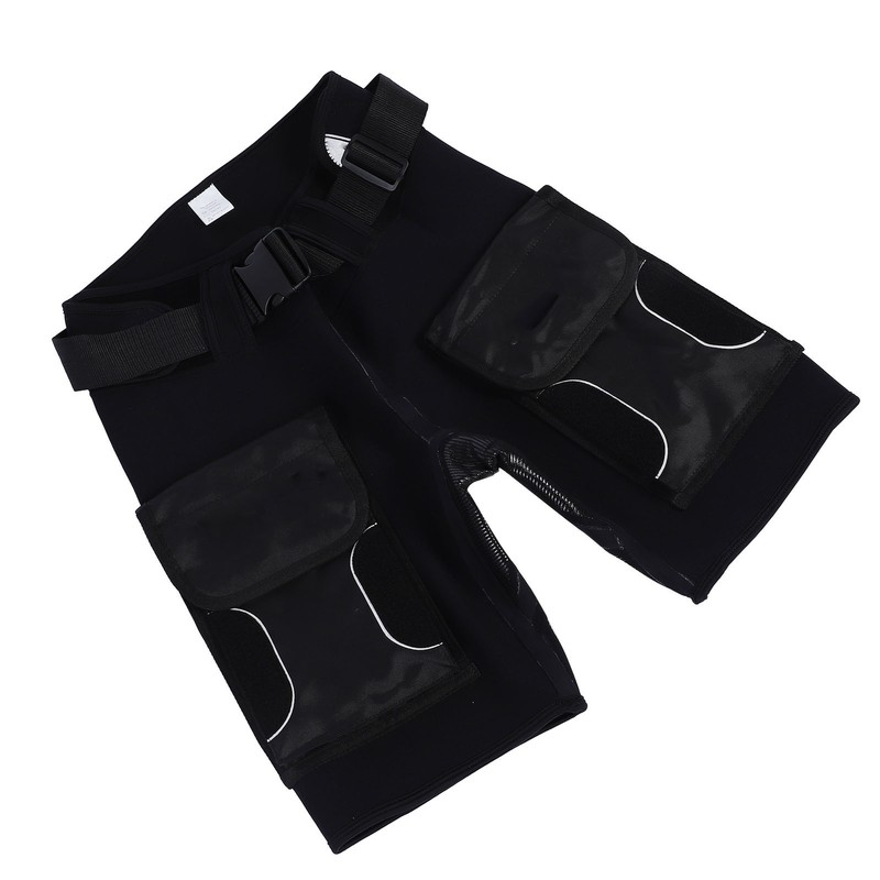 YONSUB Diving Tech Shorts with Pockets High Waist Keep Warm