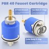 Kerox PBR 40 Faucet Cartridge, Cartridge Replacement Compatible with La