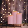 VIEWELLD Flickering Flameless Candles with Remote and Timer, Battery Operated