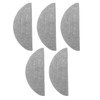 5Pcs Replacement Mop Pads Microfiber Mopping Cloth for Roborock S8