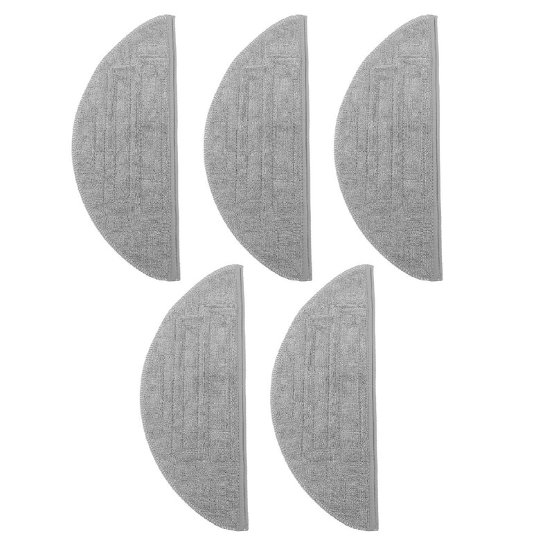 5Pcs Replacement Mop Pads Microfiber Mopping Cloth for Roborock S8