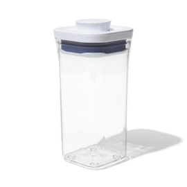 OXO Oxo Plastic Storage Container, Airtight, 16.9 fl oz (0.5 L), Pop Container, Storage (Ingredients, Condiments, Dry Goods, Moisture Proof), Mini Square, Short