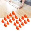 20Pcs Floor Spacer Laminate ABS Compatible Triangles Installation Industrial Tools