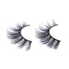 Lunamoon False Eyelashes, 3D Natural False Eyelashes, Handmade, Crisscross, Reusable,