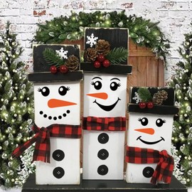26 PCS Snowman Face Stickers for Crafts Christmas Vinyl Snowman Face Decals for Ornaments Glass Water Bottles Cup Window Wall Christmas Decorations (26Pcs Snowman Face)