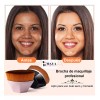Maya Kit Brochas Contorno Brocha Kabuki Paleta Contorno Bissu