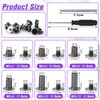 Chicago Screws Binding Screws, 120 Set Chicago Binding Screws, 4/5/6/8/10/12