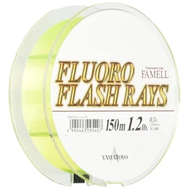 YAMATOYO Line Fluoro Flash Raise 150m Yellow No. 0.3