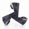 CNC Spoilboard Surfacing Router Bit 1/4 Shank, 3-Wings, 1-1/2” Cut