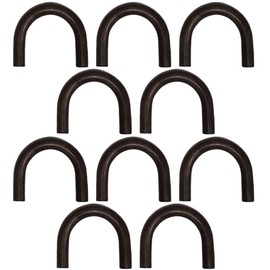RAParts Pack of 10 1/2" Thick Steel Rope Chain Tie Down Truck Trailer Weld-on Hook D Rings