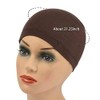 Bamboo Fiber Wig Cap Comfortable Elastic Wig Cap Wearing under