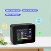 8 in 1 Air Quality Monitor with Gravity Sensor Carbon