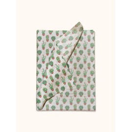 Papel de seda impreso suculento, papel de seda decorativo para decoupage, papel de seda vegetal, papel de seda de cactus | 24 hojas de 20 x 30 pulgadas